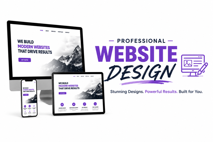 Professional website design by creative Kay. UK professional