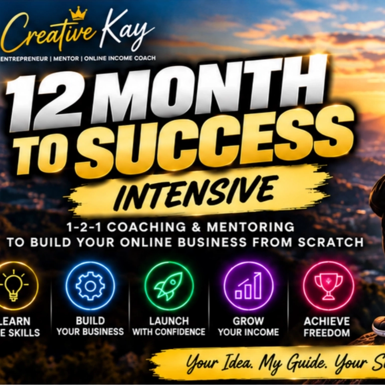 Creative Kay mentorship programme cover artwork